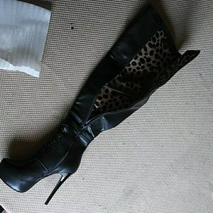 New Women's Thigh High Black Boots